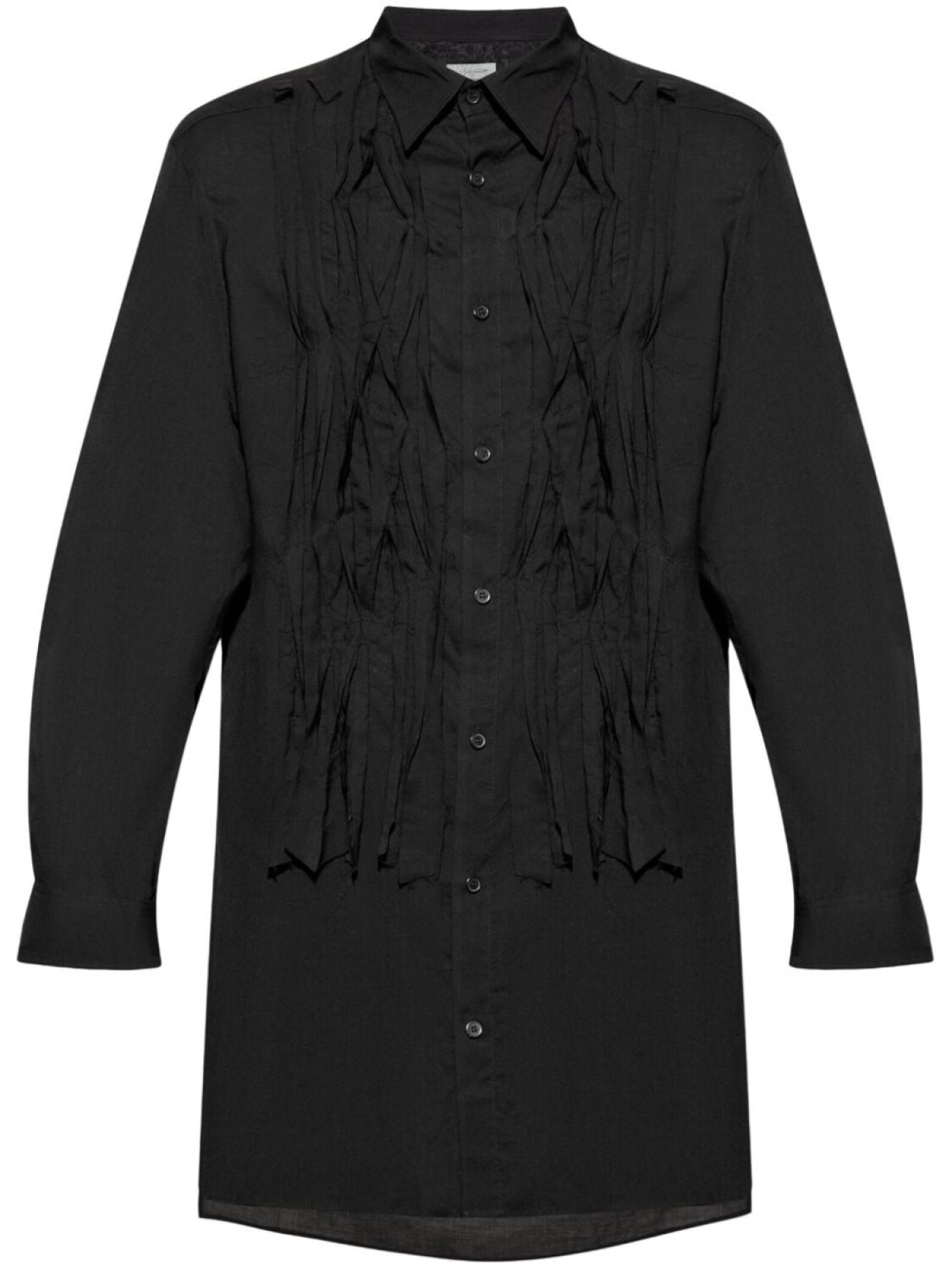 Yohji Yamamoto плиссированная рубашка, черный
Yohji Yamamoto плиссированная рубашка, черный