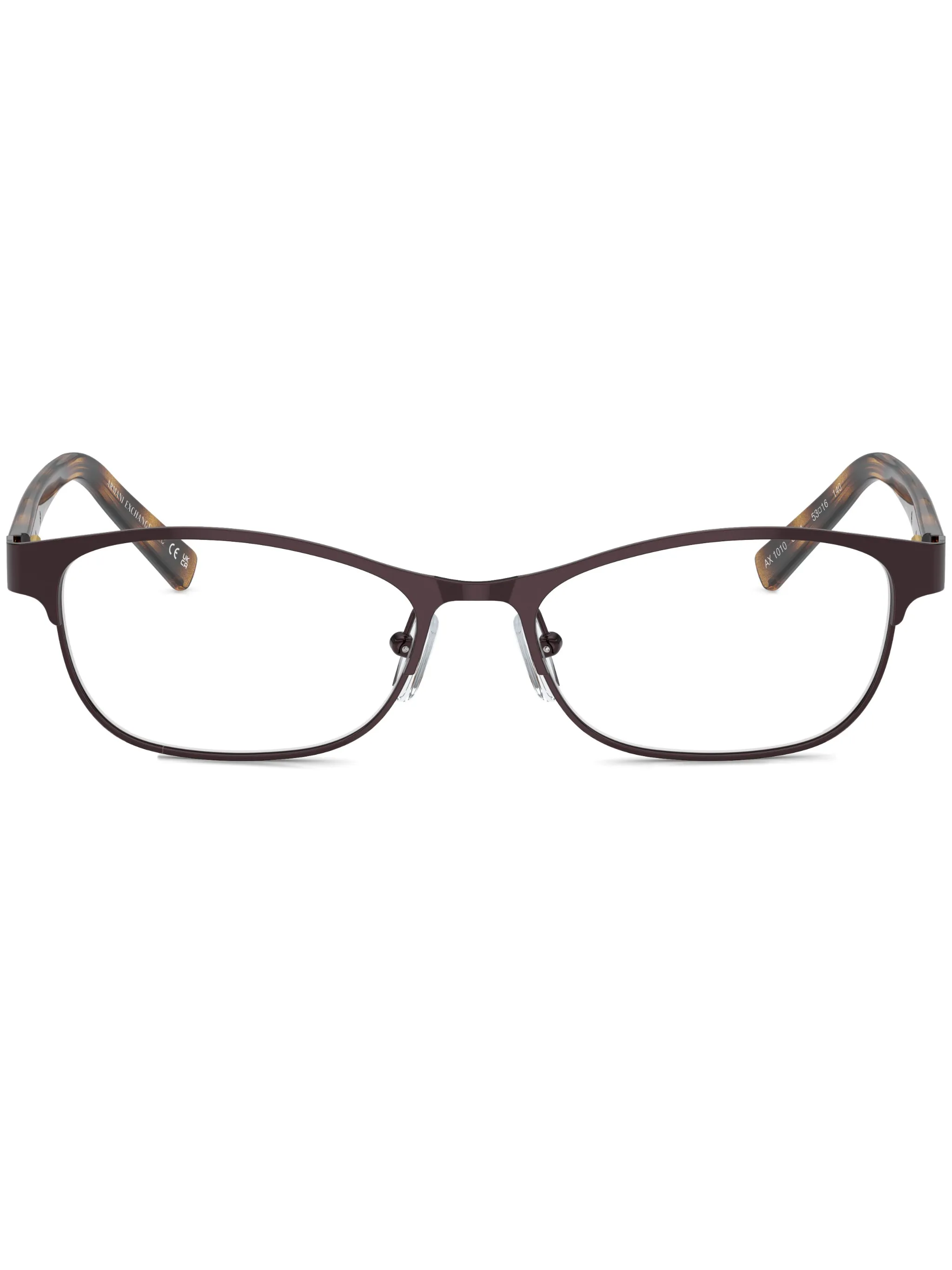 Очки в овальной оправе Armani Exchange, коричневый
Очки в овальной оправе Armani Exchange, коричневый