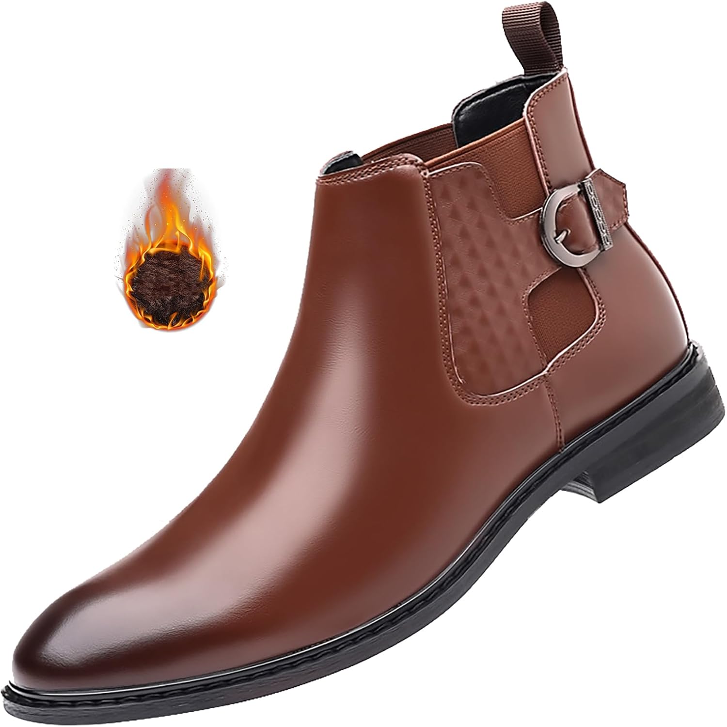 Мужские кожаные челси с заостренным носком, низким массивным каблуком, классической пряжкой, осенне-зимние, удобные, стильные чукка-ботинки, повседневные, легкие, противоскользящие оксфорды Siyake, коричневый
Мужские кожаные челси с заостренным носком, низким массивным каблуком, классической пряжкой, осенне-зимние, удобные, стильные чукка-ботинки, повседневные, легкие, противоскользящие оксфорды Siyake, коричневый