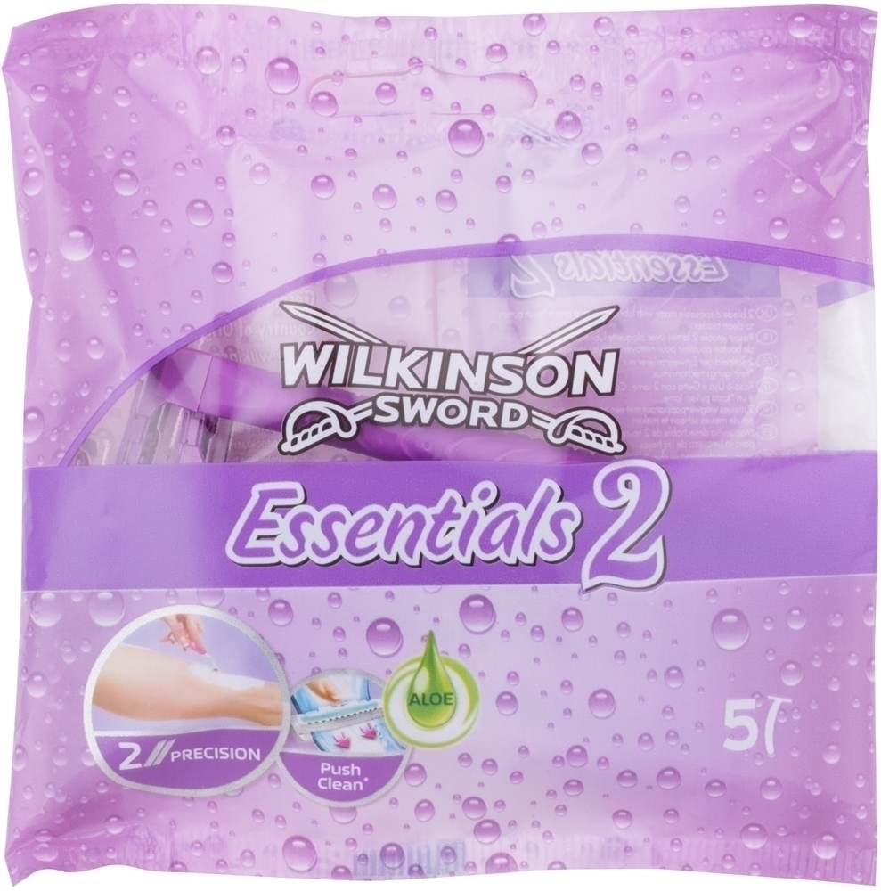 Одноразовые бритвы Essentials 2 для женщин Wilkinson Sword, 5 шт
Одноразовые бритвы Essentials 2 для женщин Wilkinson Sword, 5 шт