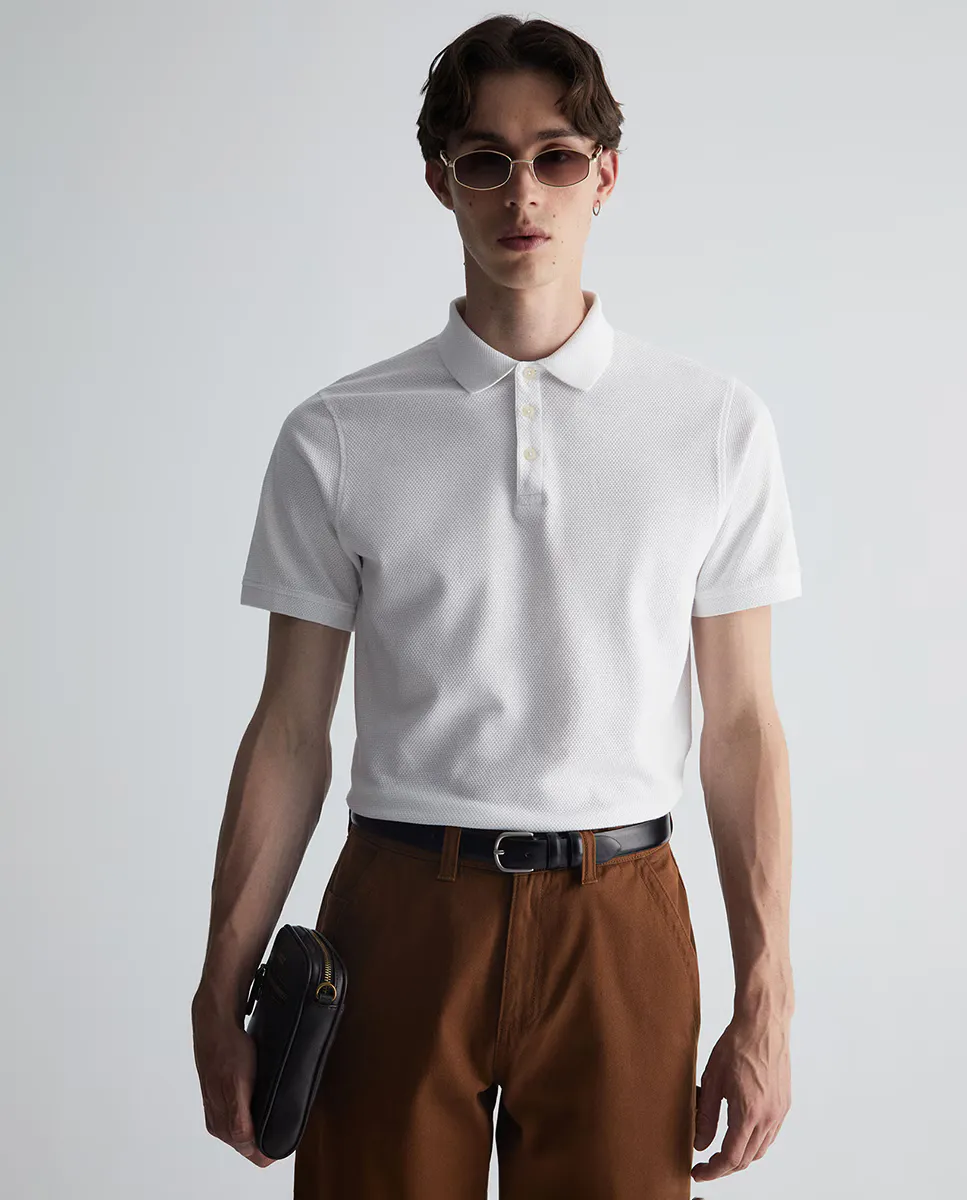 Базовый поло Sfera, белый 
Базовый поло Sfera, белый