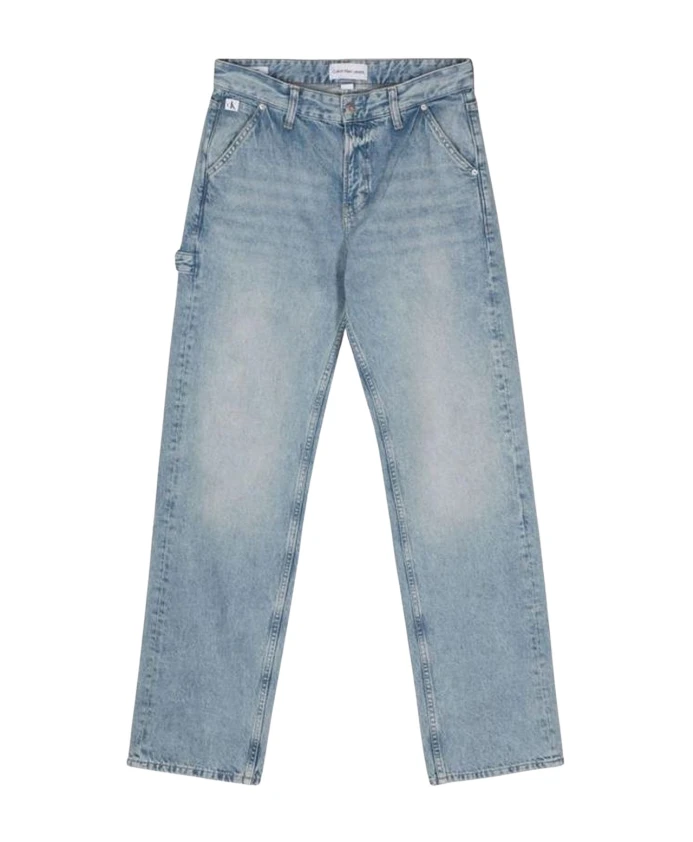 Джинсовые брюки прямого кроя Calvin Klein, синий
Джинсовые брюки прямого кроя Calvin Klein, синий