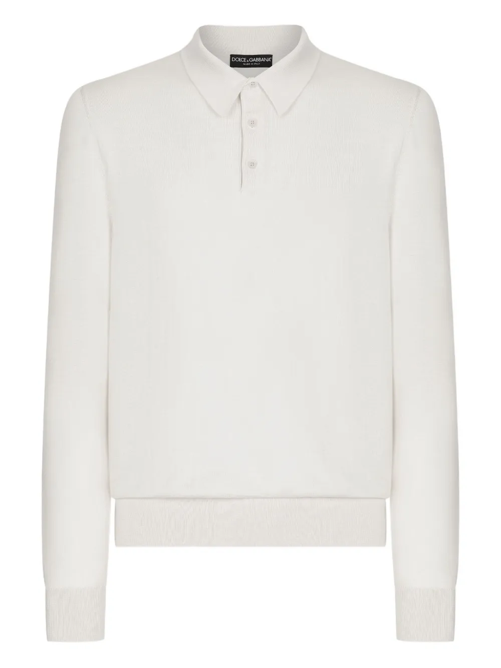 Рубашка поло с длинными рукавами Dolce & Gabbana, белый
Рубашка поло с длинными рукавами Dolce & Gabbana, белый