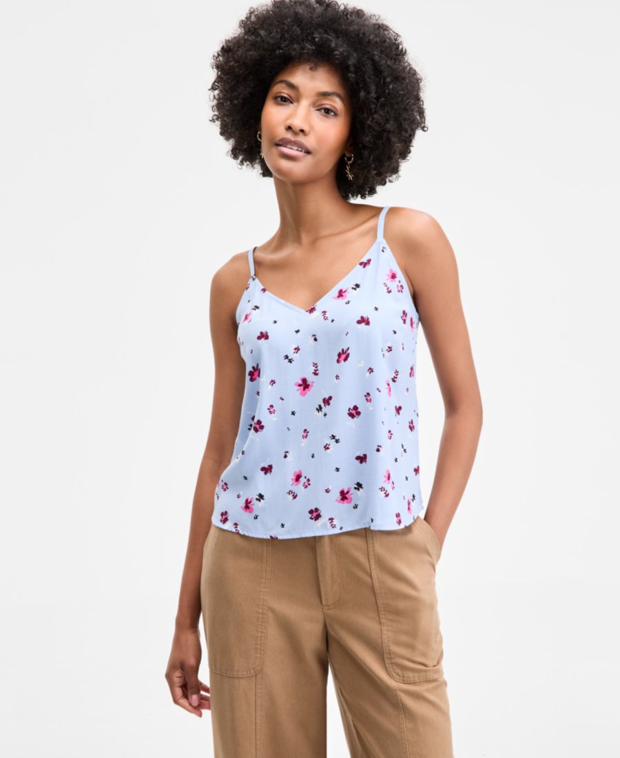 Женская майка с цветочным принтом и V-образным вырезом On 34th, Vast Sky Combo
Женская майка с цветочным принтом и V-образным вырезом On 34th, Vast Sky Combo