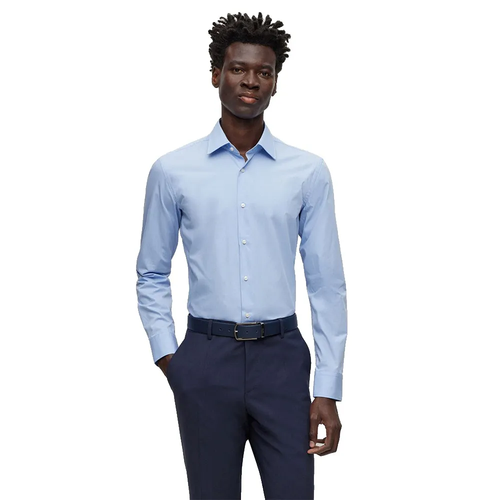 Рубашка с длинным рукавом BOSS Hank Kent C1 98, синий
Рубашка с длинным рукавом BOSS Hank Kent C1 98, синий