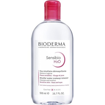 Мицеллярная вода Sensibio H2O с помпой 500 мл Алоэ Вера, Bioderma
Мицеллярная вода Sensibio H2O с помпой 500 мл Алоэ Вера, Bioderma