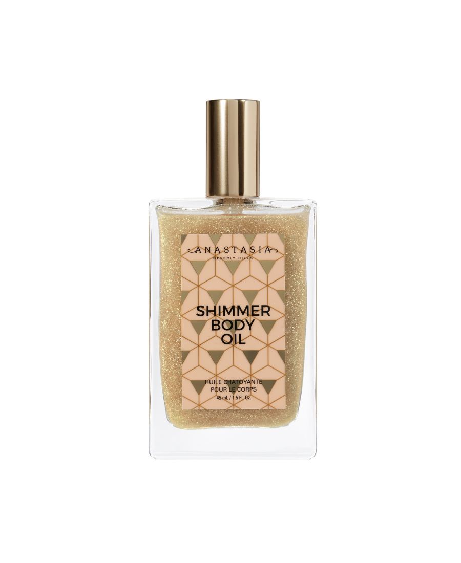 Мерцающее масло для тела Anastasia Beverly Hills, золото
Мерцающее масло для тела Anastasia Beverly Hills, золото