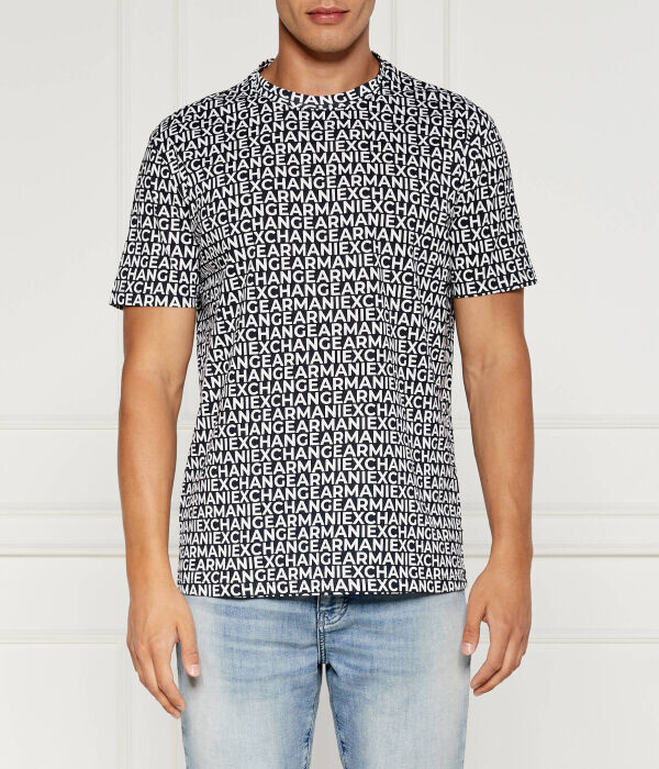 Футболка мужская Armani Exchange с буквенным принтом, синий/белый
Футболка мужская Armani Exchange с буквенным принтом, синий/белый