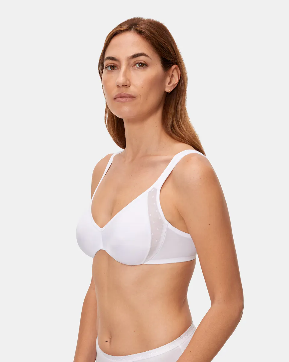 Формирующий бюстгальтер на косточках из микрофибры Playtex, белый
Формирующий бюстгальтер на косточках из микрофибры Playtex, белый