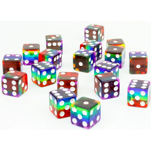 Аксессуары Sirius Dice Sirius 12mm d6 Set: Rainbow (18)
Аксессуары Sirius Dice Sirius 12mm d6 Set: Rainbow (18)