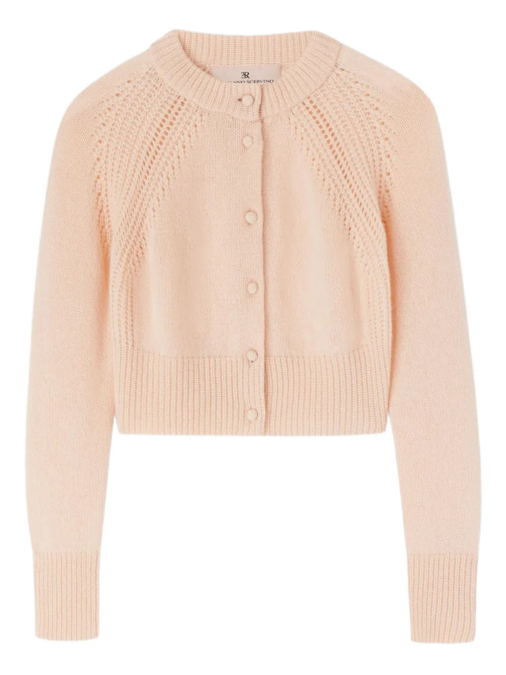 Кашемировый кардиган с декоративными пуговицами Ermanno Scervino, розовый
Кашемировый кардиган с декоративными пуговицами Ermanno Scervino, розовый
