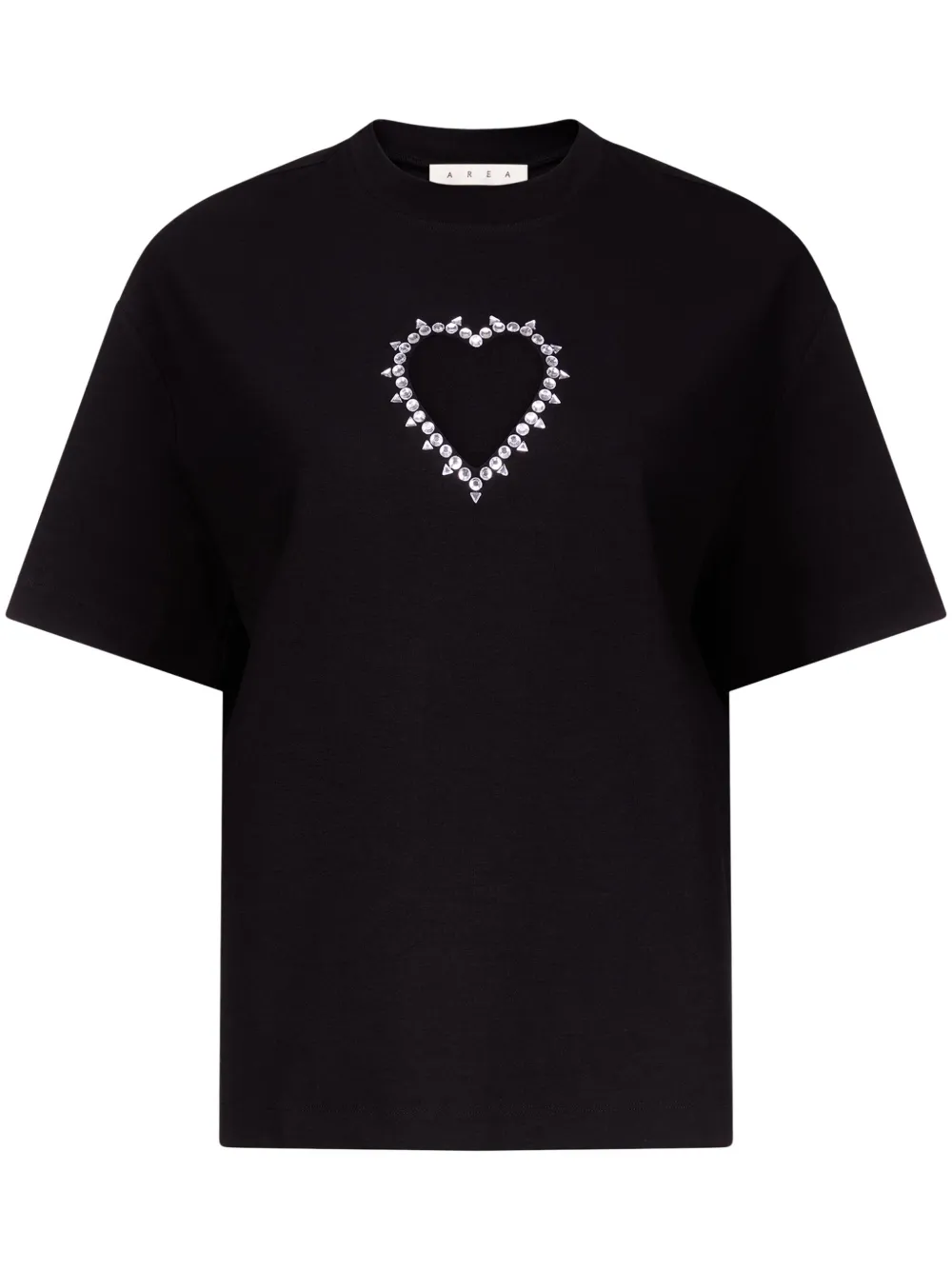 Футболка с кристаллами AREA, черный
Футболка с кристаллами AREA, черный