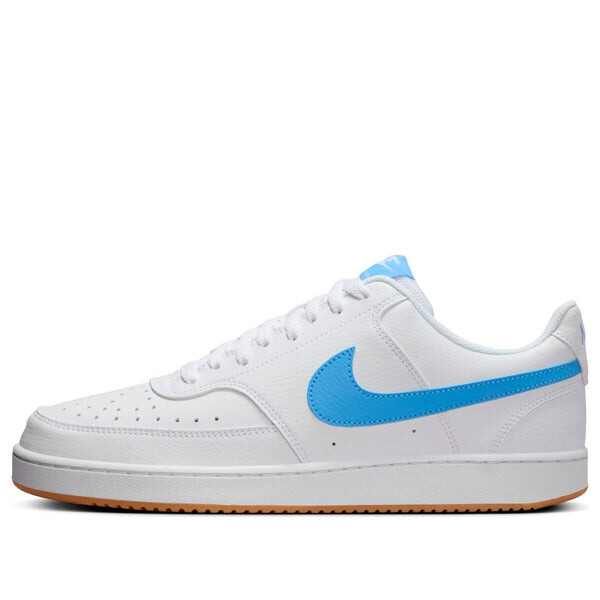Кроссовки court vision low 'white university blue' Nike, белый 
Кроссовки court vision low 'white university blue' Nike, белый