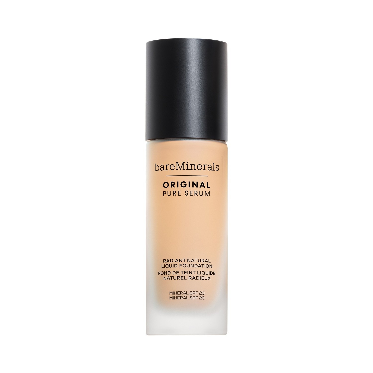 Тональный крем для лица original pure serum radiant natural liquid mineral spf 20 Bareminerals, fair neutral 1, объем 30 мл
Тональный крем для лица original pure serum radiant natural liquid mineral spf 20 Bareminerals, fair neutral 1, объем 30 мл