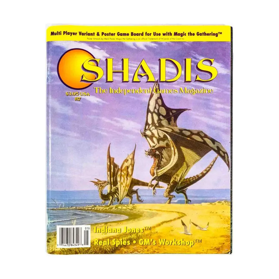 Журнал #17 "Magic Game Variant, Indiana Jones, Necrology of the Vampire", Shadis Magazine
Журнал #17 "Magic Game Variant, Indiana Jones, Necrology of the Vampire", Shadis Magazine