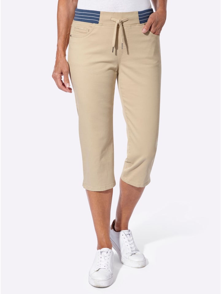 Джинсы капри песочного цвета WITT WEIDEN
Джинсы капри песочного цвета WITT WEIDEN