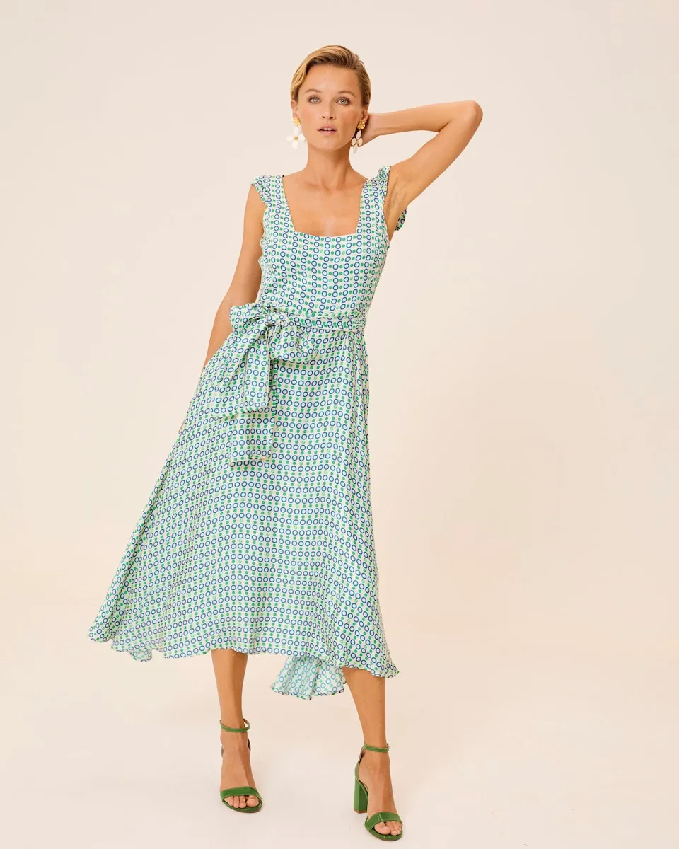 Миди-платье Flora с квадратным вырезом и бантом Dolores Promesas, многоцветный
Миди-платье Flora с квадратным вырезом и бантом Dolores Promesas, многоцветный