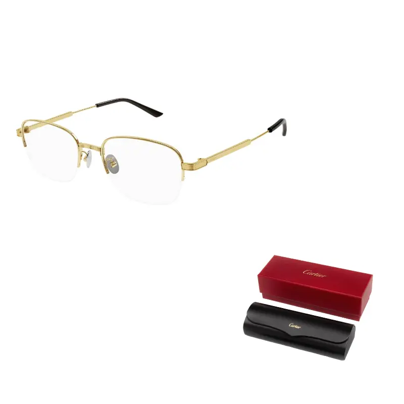 Cartier Прямоугольная оправа для очков, Gold
Cartier Прямоугольная оправа для очков, Gold