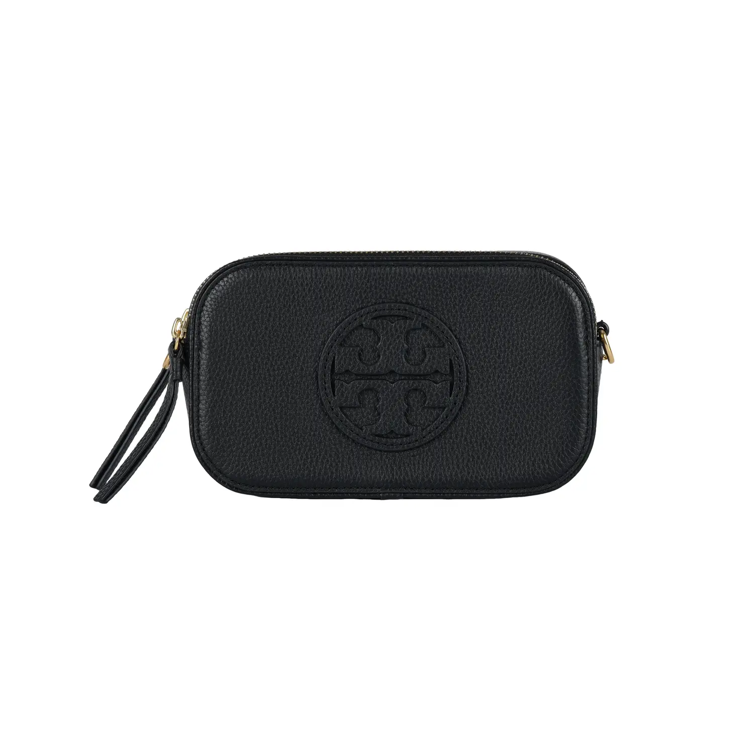 TORY BURCH Мини-сумка кроссбоди Miller черная, Black 
TORY BURCH Мини-сумка кроссбоди Miller черная, Black