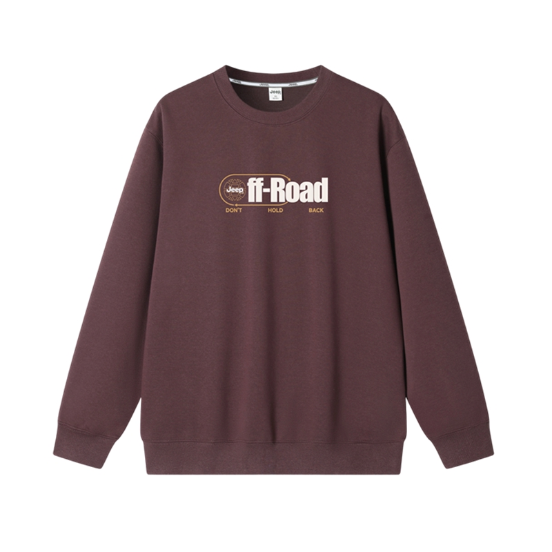Свитшот мужской с круглым вырезом Moderate Regular Jeep, коричневый
Свитшот мужской с круглым вырезом Moderate Regular Jeep, коричневый