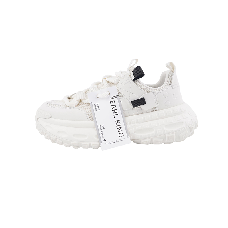Дышащие амортизирующие низкие массивные кроссовки для мужчин Earl king, White
Дышащие амортизирующие низкие массивные кроссовки для мужчин Earl king, White