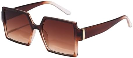 Винтажные квадратные солнцезащитные очки большого размера 2027 года для женщин, ретро-очки в крупной оправе, черные модные очки с градиентным переходом цвета MTZJH, Clear Brown
Винтажные квадратные солнцезащитные очки большого размера 2027 года для женщин, ретро-очки в крупной оправе, черные модные очки с градиентным переходом цвета MTZJH, Clear Brown