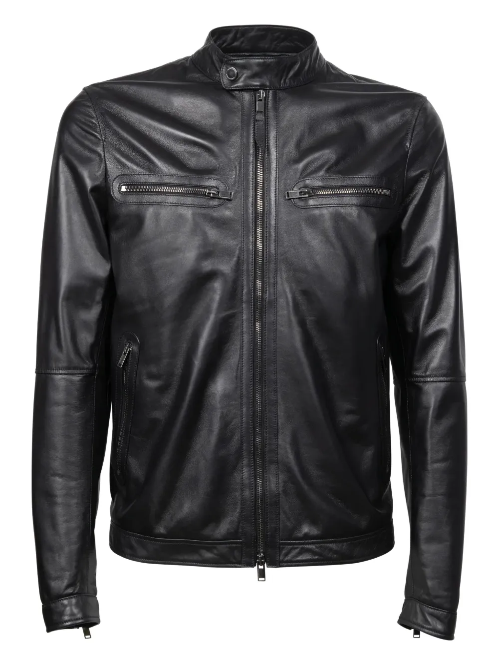 Кожаная куртка с карманом на молнии TAGLIATORE, черный
Кожаная куртка с карманом на молнии TAGLIATORE, черный