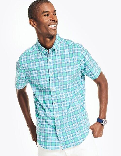 Мужская рубашка классического кроя в клетку Nautica, синий
Мужская рубашка классического кроя в клетку Nautica, синий