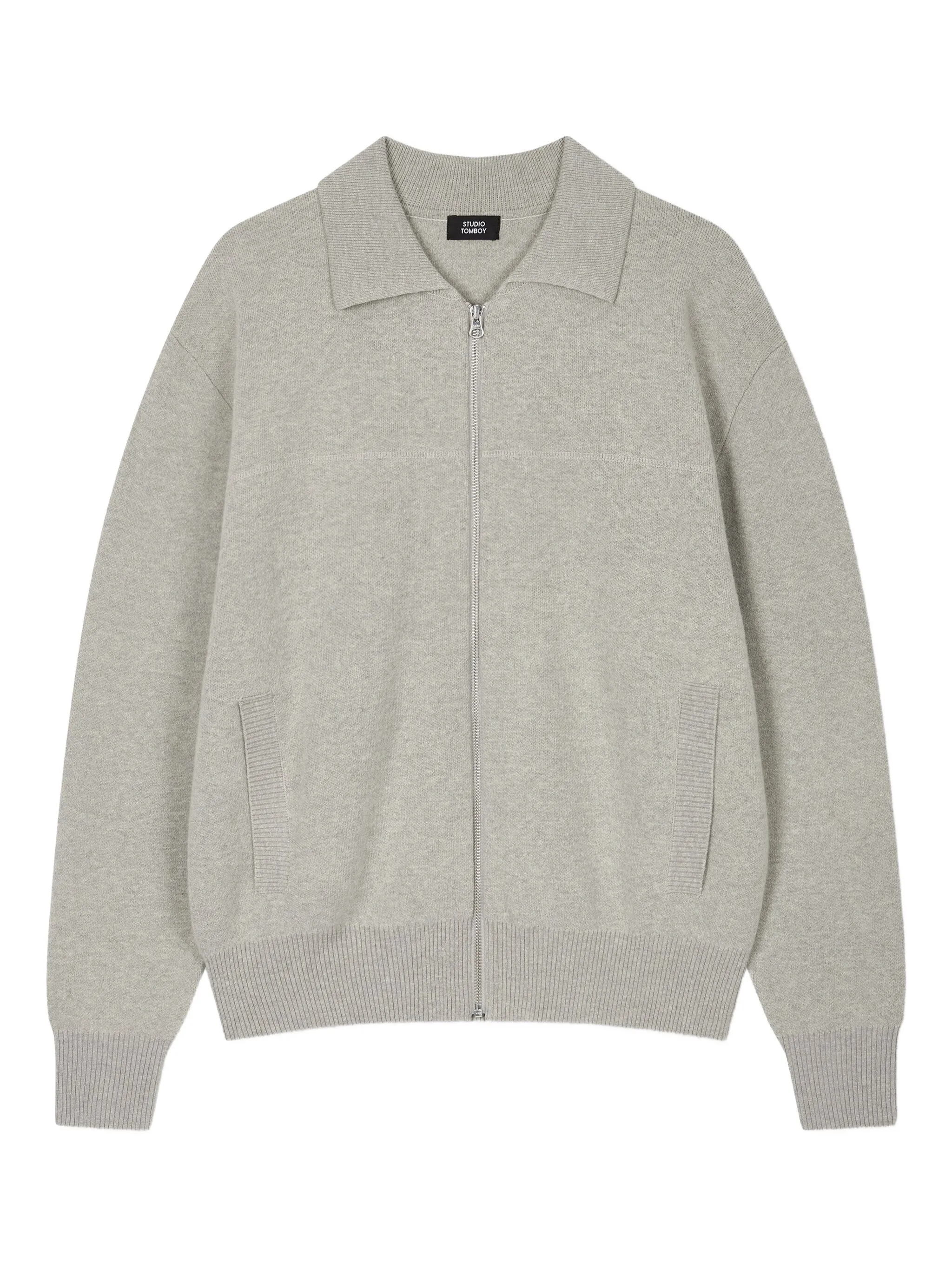 Кардиган с косым воротником Tomboy, серый
Кардиган с косым воротником Tomboy, серый