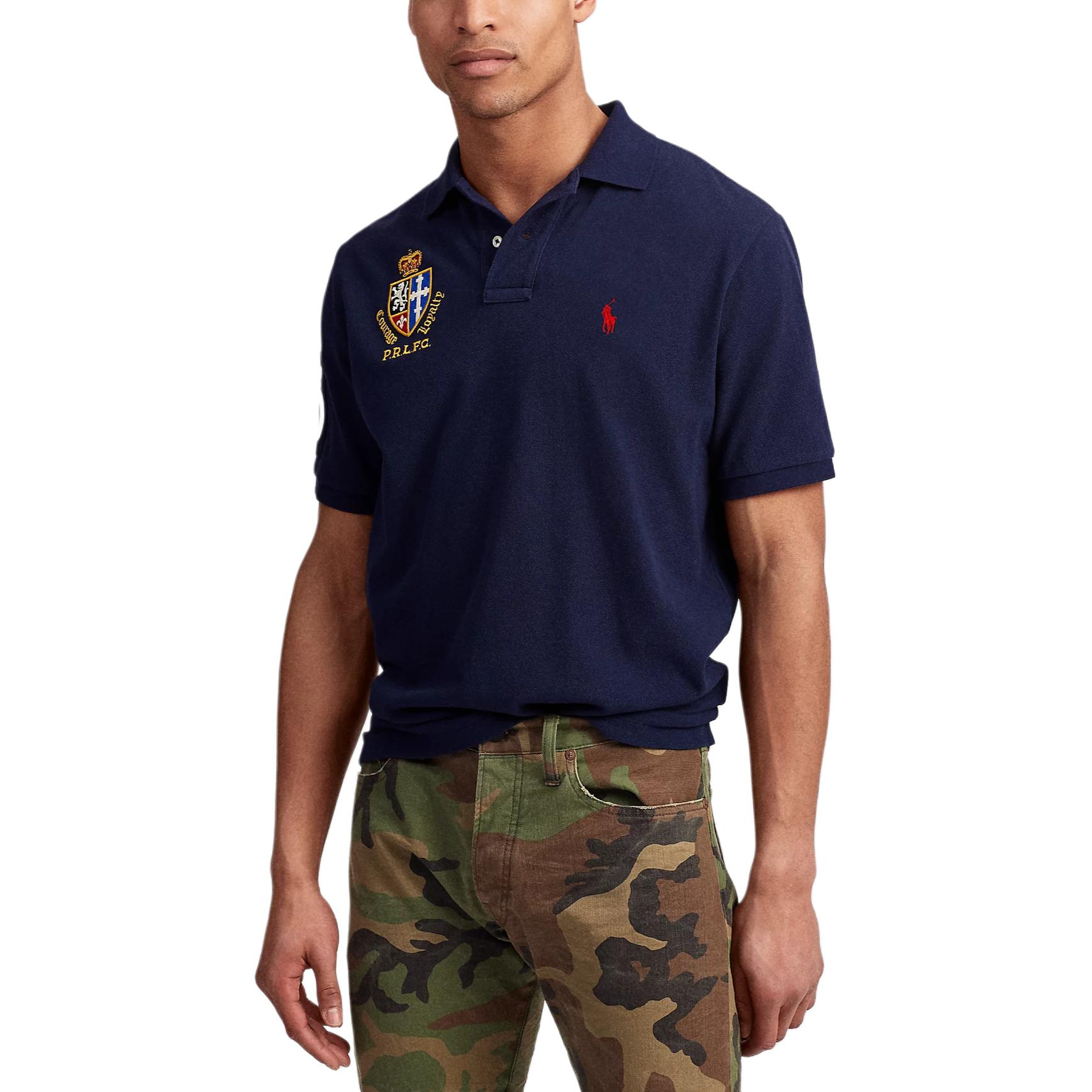 SS24 Футболка поло мужская синяя Polo Ralph Lauren
SS24 Футболка поло мужская синяя Polo Ralph Lauren