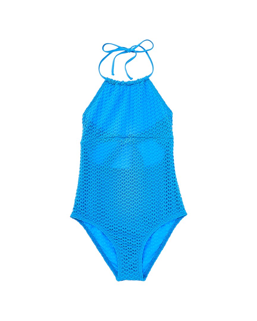 Великолепный цельный купальник-сеточка Splendid, синий
Великолепный цельный купальник-сеточка Splendid, синий