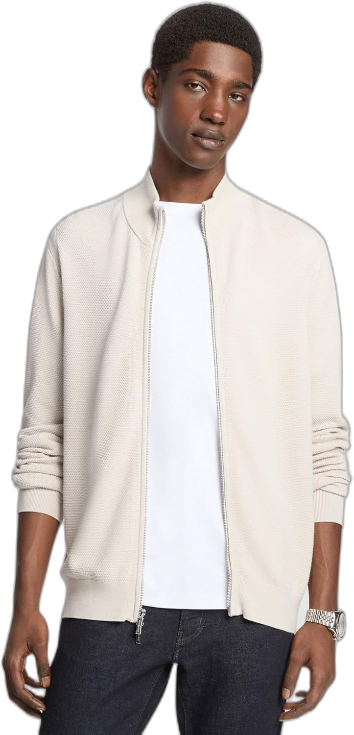 Толстовка Michael Kors Men's Textured Full Zip Sweater, Carbon Grey
Толстовка Michael Kors Men's Textured Full Zip Sweater, Carbon Grey