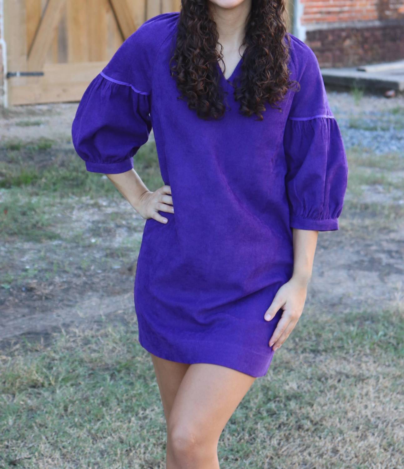 Платье Hannah из вельвета в темно-фиолетовом цвете Joy Joy
Платье Hannah из вельвета в темно-фиолетовом цвете Joy Joy