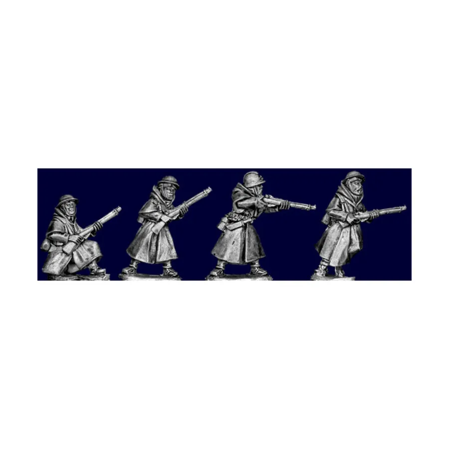 Французские стрелки-гурмье I, WWII Miniatures - French Forces (28mm) (Artizan Designs)
Французские стрелки-гурмье I, WWII Miniatures - French Forces (28mm) (Artizan Designs)