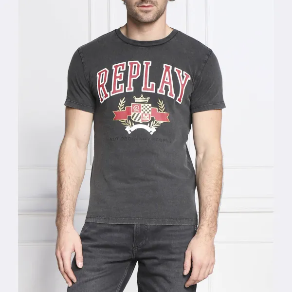 Футболка Murble обычного кроя Replay, черный
Футболка Murble обычного кроя Replay, черный