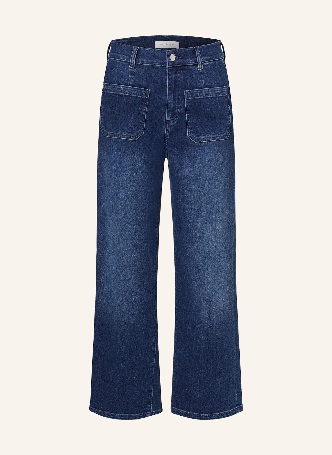Джинсовые брюки-кюлоты Rich & Royal, синий
Джинсовые брюки-кюлоты Rich & Royal, синий