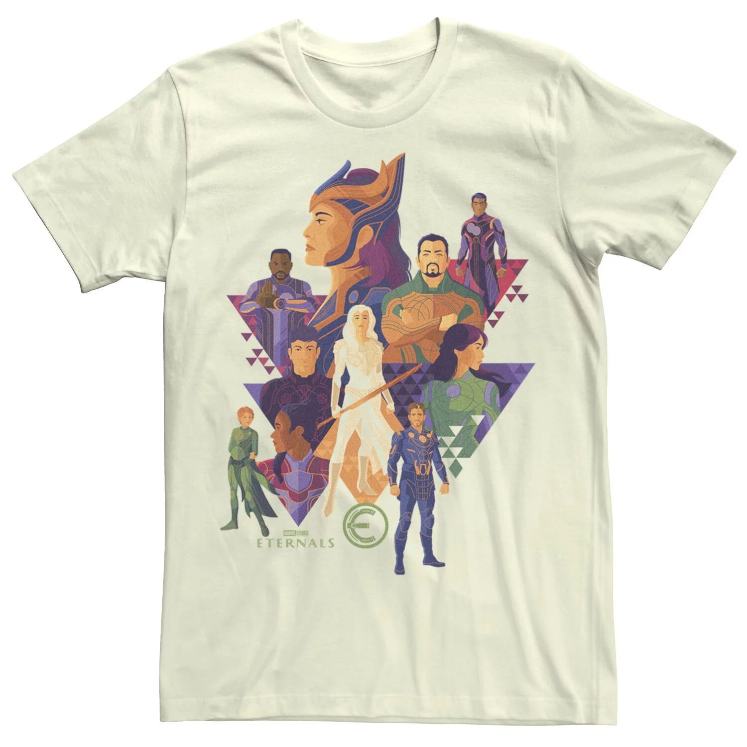 Мужская футболка с коллажем в стиле арт-деко Marvel Eternals Licensed Character
Мужская футболка с коллажем в стиле арт-деко Marvel Eternals Licensed Character
