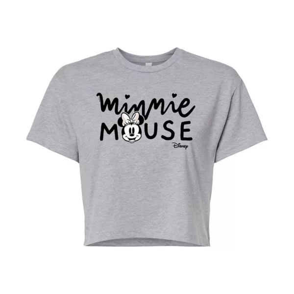 Укороченная футболка с рисунком Минни Маус для подростков «Микки Маус и его друзья» Disney, серый
Укороченная футболка с рисунком Минни Маус для подростков «Микки Маус и его друзья» Disney, серый