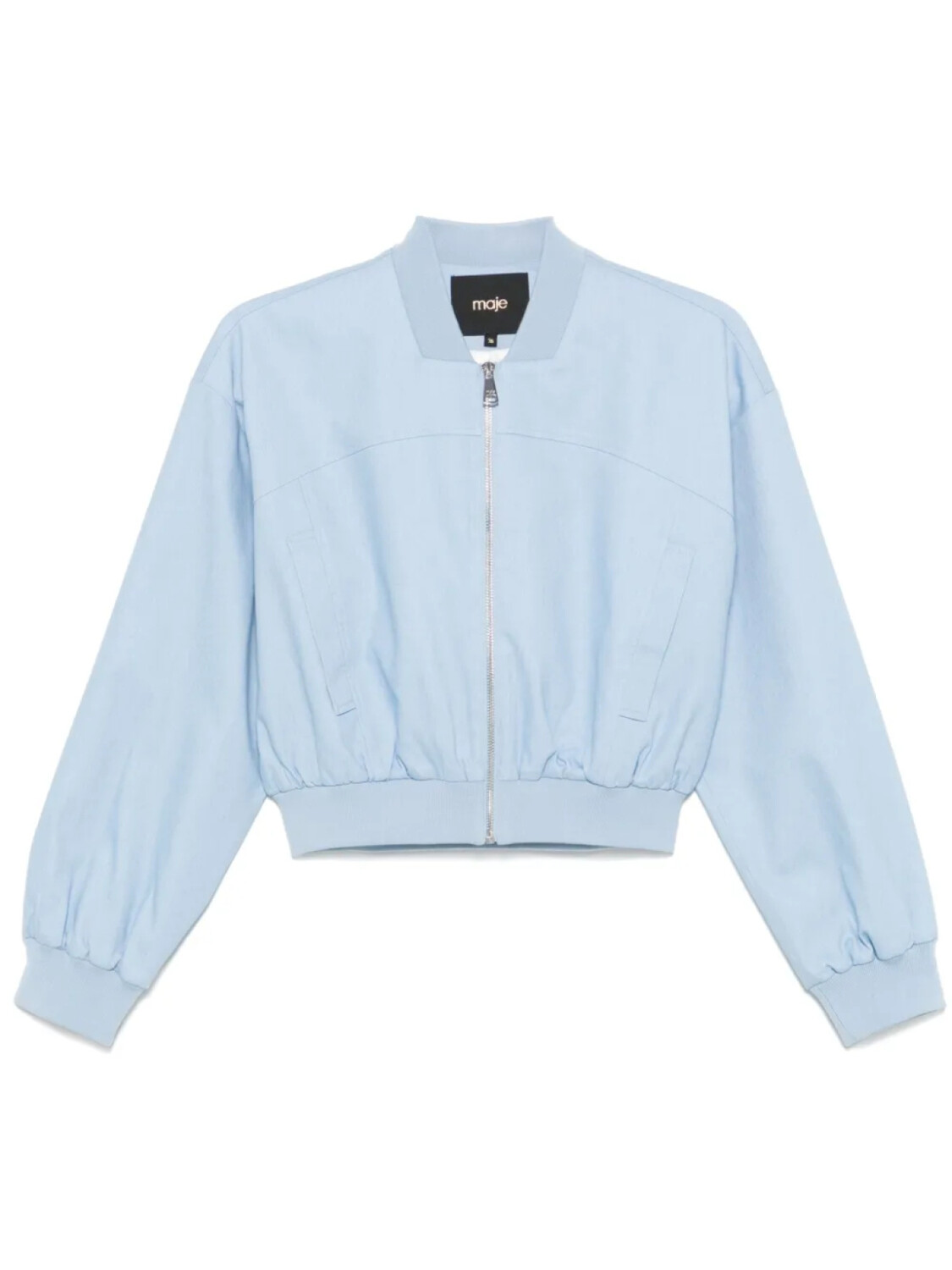 Maje укороченный бомбер, синий
Maje укороченный бомбер, синий