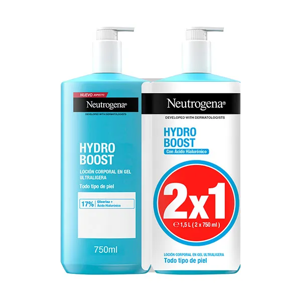 Ультралегкий гель-лосьон Duplo Hydro Boost Neutrogena, 1 UD
Ультралегкий гель-лосьон Duplo Hydro Boost Neutrogena, 1 UD