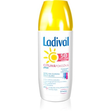 Ladival Sensitive Plus Защитный спрей SPF 50+ 150 мл
Ladival Sensitive Plus Защитный спрей SPF 50+ 150 мл