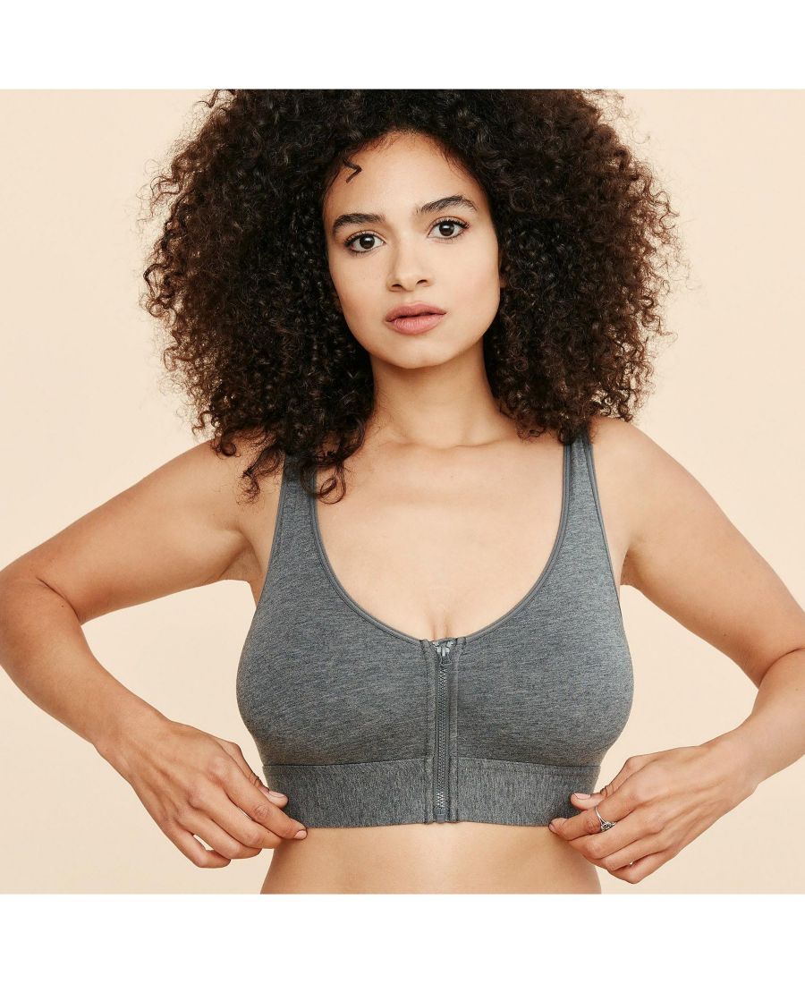 Женский бюстгальтер Wilderness с застежкой спереди (подходит для женщин после мастэктомии) Meadow, Melange grey
Женский бюстгальтер Wilderness с застежкой спереди (подходит для женщин после мастэктомии) Meadow, Melange grey