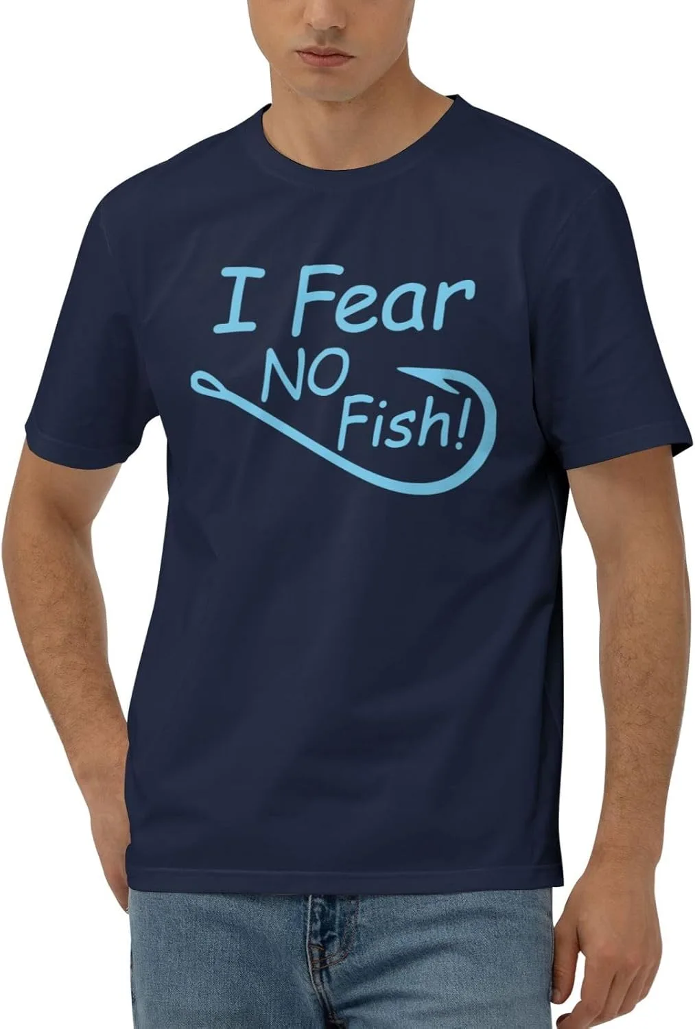 Футболка I Fear No Fish мужская с коротким рукавом, Cotton, Quick-Drying, черная JYEXSEIZ
Футболка I Fear No Fish мужская с коротким рукавом, Cotton, Quick-Drying, черная JYEXSEIZ