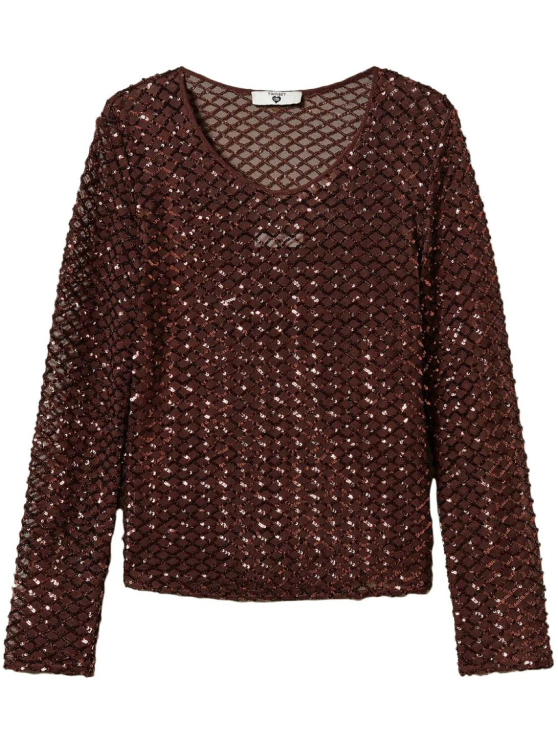TWINSET декорированная блузка, коричневый
TWINSET декорированная блузка, коричневый