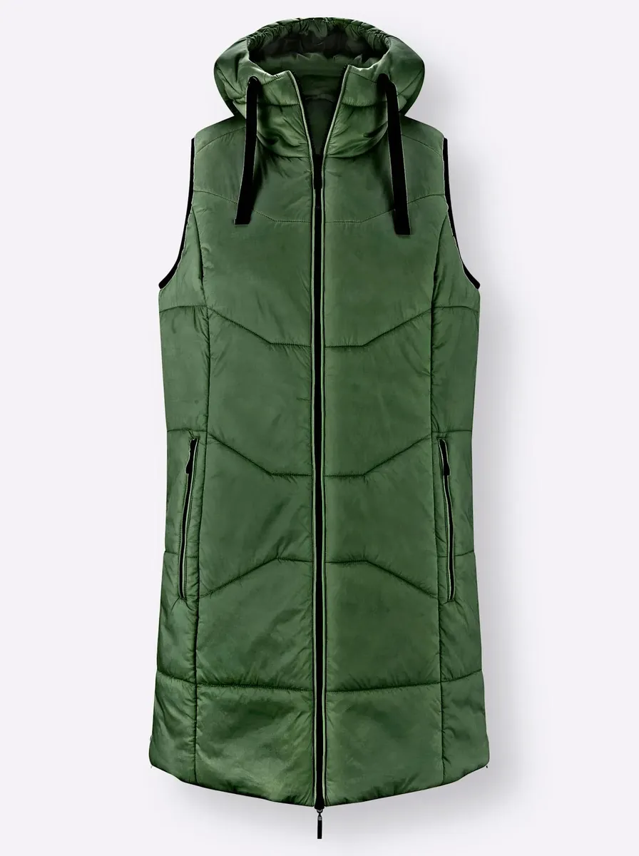 Повседневный образ стеганый жилет Casual Looks, цвет Moos
Повседневный образ стеганый жилет Casual Looks, цвет Moos