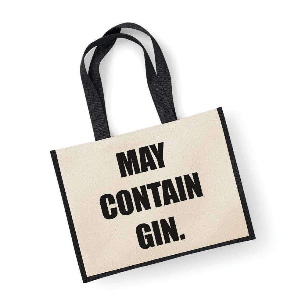 Большая джутовая сумка может содержать черную сумку с джином 60 SECOND MAKEOVER, черный
Большая джутовая сумка может содержать черную сумку с джином 60 SECOND MAKEOVER, черный