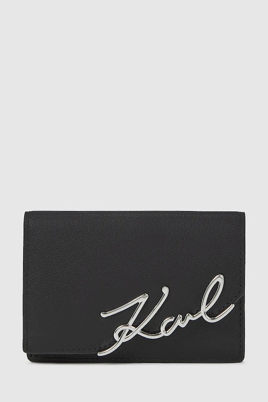 Кожаный кошелек K/SIGNATURE Karl Lagerfeld, черный
Кожаный кошелек K/SIGNATURE Karl Lagerfeld, черный