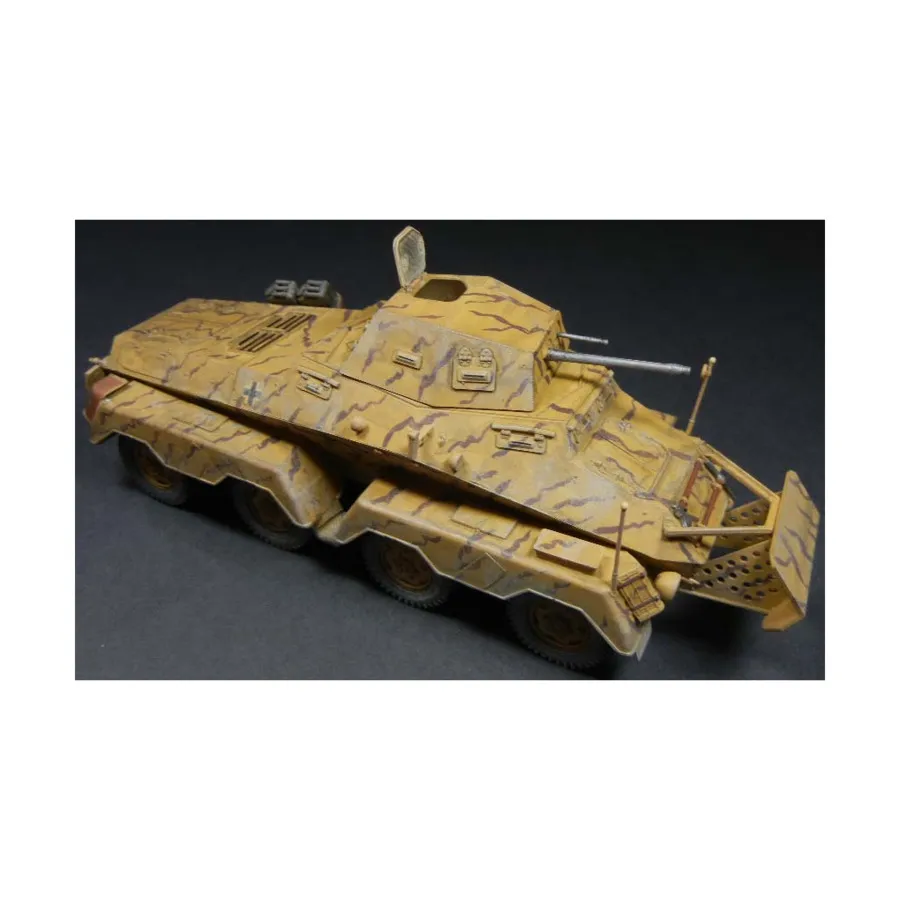 Немецкий пустынный Panzerspahwagen, Miscellaneous Historical Models - Loose Models (1:35) (Unidentifiable Manufacturer)
Немецкий пустынный Panzerspahwagen, Miscellaneous Historical Models - Loose Models (1:35) (Unidentifiable Manufacturer)