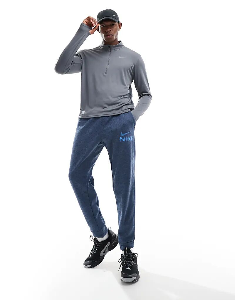 Джоггеры Therma-FIT темно-синего цвета Nike Training 
Джоггеры Therma-FIT темно-синего цвета Nike Training