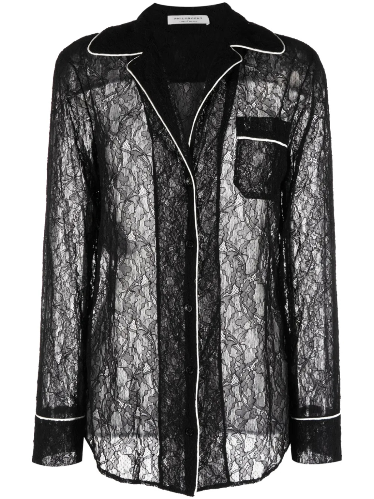 Philosophy Di Lorenzo Serafini кружевная рубашка, черный
Philosophy Di Lorenzo Serafini кружевная рубашка, черный
